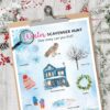 Winter Scavenger Hunt for Kids. Printable Winter Nature Activity.