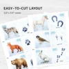 Winter Animal Tracks Adventure: Montessori Animal Discovery Game