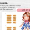 Band-aid Math Subtraction Game: Montessori Homeschool Printable (Digital Download)