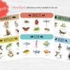 Animal Classification Sorting Cards. Printable Montessori Science Study. BONUS: 6 reference posters.