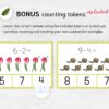 Spring Math Subtraction Clip Cards for Preschool | Montessori Math Practice Worksheets