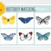 Engaging Butterfly Symmetry Puzzle for Kids, Montessori Learning Activity, Spring Unit Study