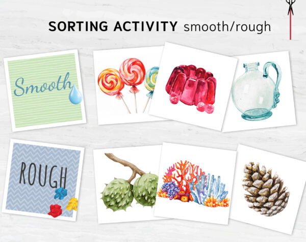 Explore Opposites sorting activity: FAST-or-SLOW Montessori-Styled Logic Set for Toddlers flashcards