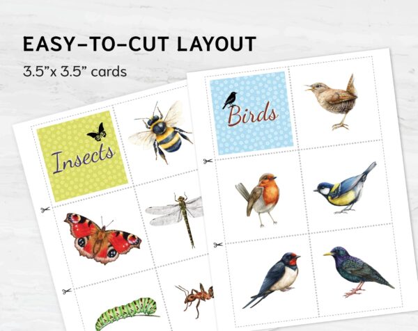 Spring Category Sorting Game Printable | Montessori Nature Activity (Digital Download)