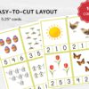 Spring Count & Clip Cards – Montessori Math Counting Activity – Preschool Number Recognition.