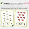 Spring Count & Clip Cards – Montessori Math Counting Activity – Preschool Number Recognition.