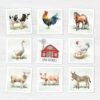 Animals Category Sorting Printable | Montessori Matching Game | PreK Kindergarten PDF